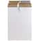JAM Paper 6" x 8" White Flat Photo Mailer Peel & Seal Closure Envelopes, 6ct.
